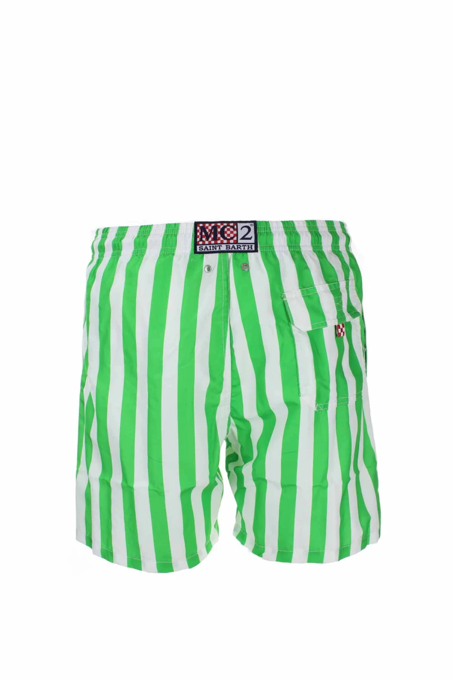 Saint Barth MC2 Striped Men's Suit - Premium Prestigemodauomo Collection