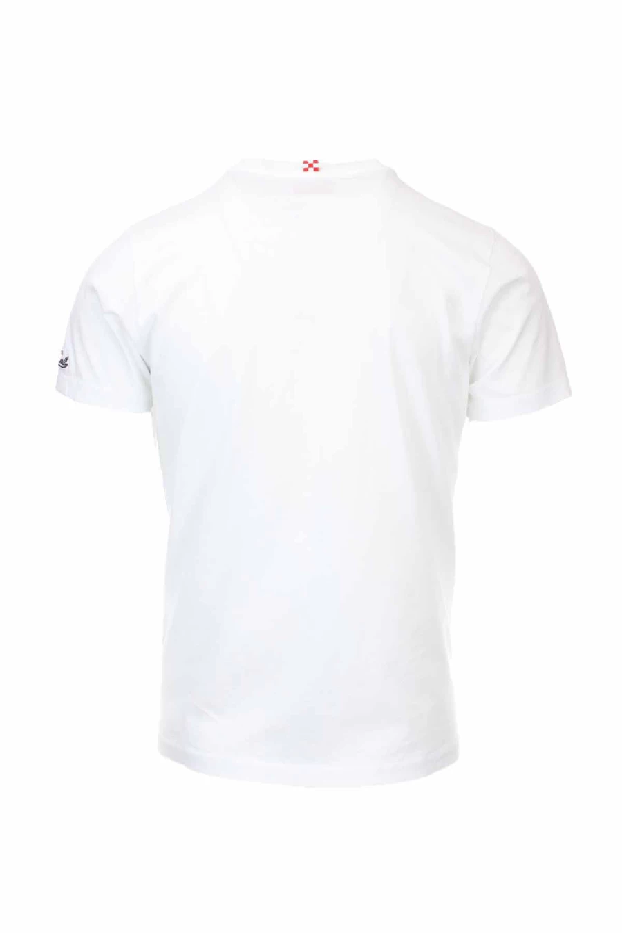 Saint Barth MC2 Mykonos Postcard Graphic T-Shirt for Men - Prestigemodauomo Collection