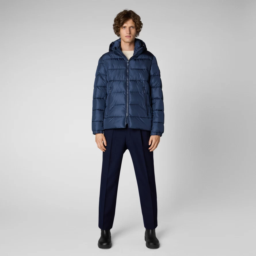 Save The Duck Hugo Down Jacket With Hood - Premium Men's Winter Coat