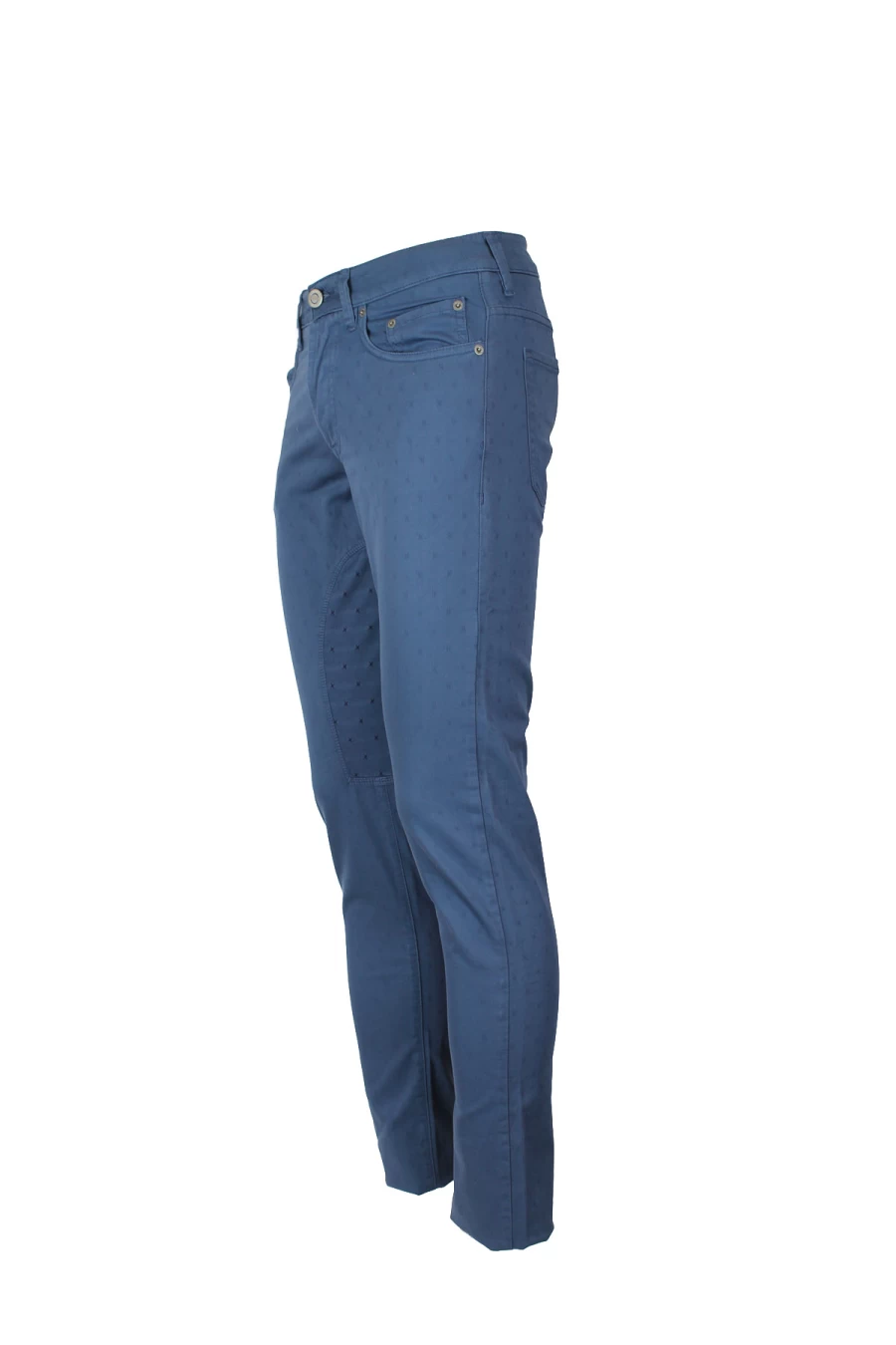 "Seville Men's Stretch Fantasy Patch 5-Pocket Pants - Prestigemodauomo"