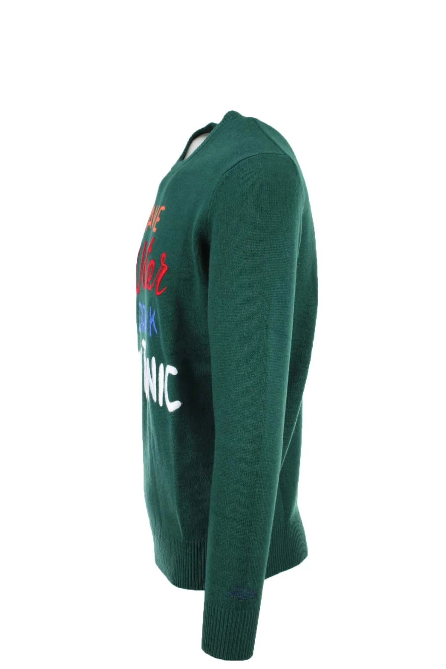 Saint Barth MC2 Wool Crewneck Sweater - Gin & Tonic Design - Prestigemodauomo Men's Pullover