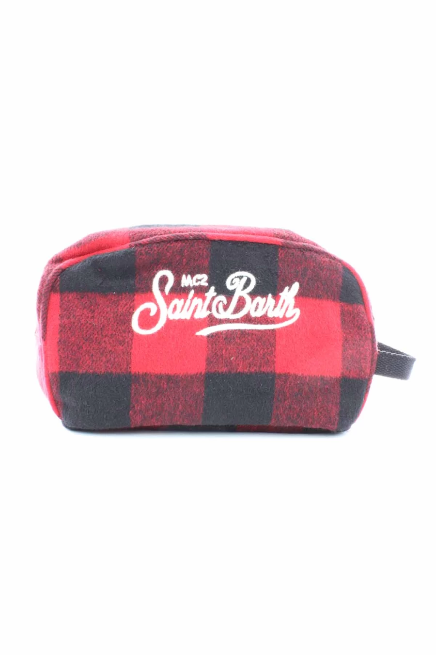 Saint Barth MC2 Westwood Checked Fabric Beauty Case - Prestigemodauomo Collection