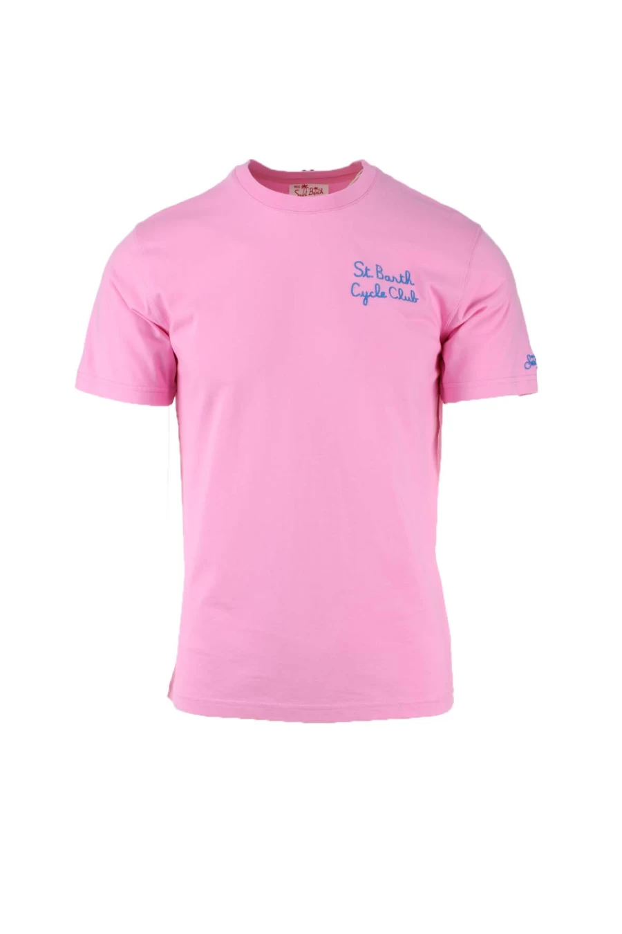 Saint Barth MC2 Men's Cycle Club Simpson Graphic Half Sleeve T-Shirt - Prestigemodauomo Collection