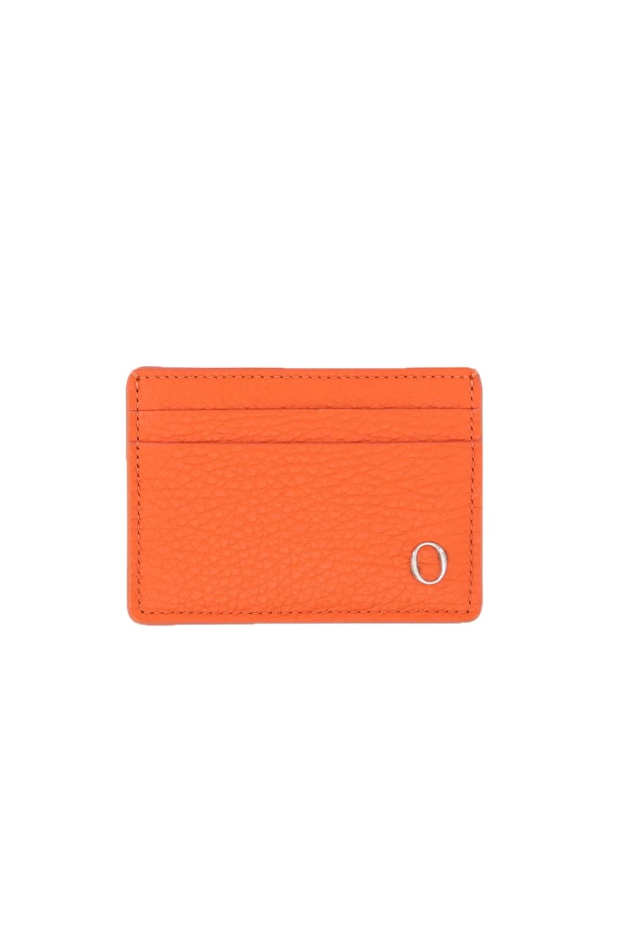 ORCIANI Hammered Leather RFID Blocking Card Holder - Premium Men's Wallet - Prestigemodauomo Collection